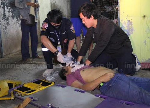 พนักงานบริษัทวิศวไทย กระโดดหอพักชั้น 3 เสียชีวิต