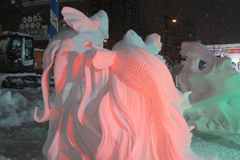 ไทยคว้าแชมป์แกะสลักหิมะ 