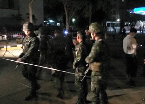 ระเบิดศาลอาญา เจ้าหน้าที่ยิงปะทะคนร้าย รวบแล้ว 2 