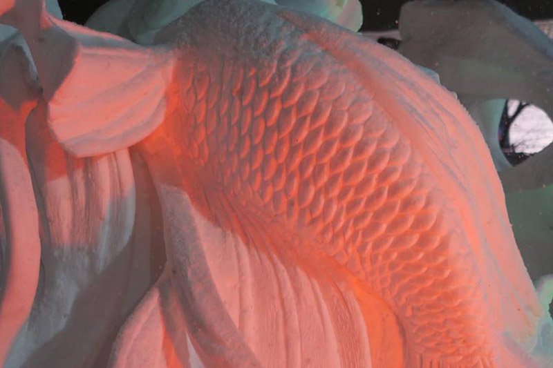 ไทยคว้าแชมป์แกะสลักหิมะ 