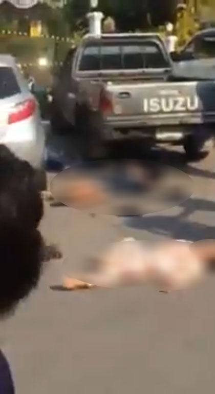 สามียิงเมียและลูกชาย 5 ขวบดับหน้าอำเภอ