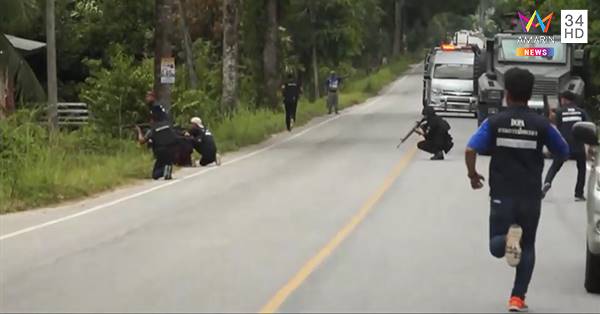 คนร้ายลอบวางระเบิดดักรถทหาร