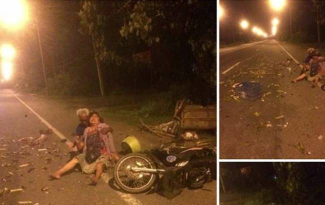 คนขับรถชนยายขายข้าวต้มมัด