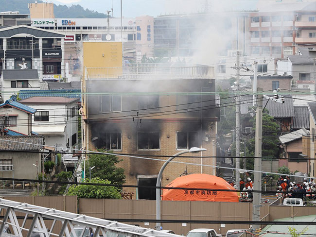 Kyoto Animation ไฟไหม้