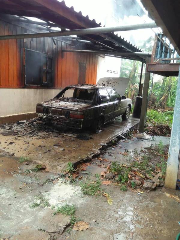 ไฟไหม้บ้าน