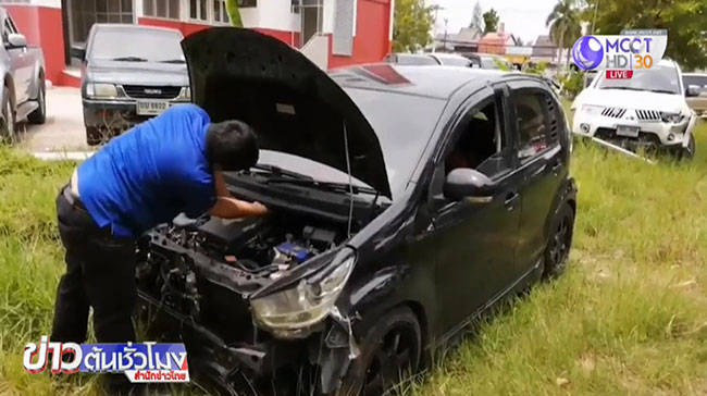 รถชนดับ 5 ศพ