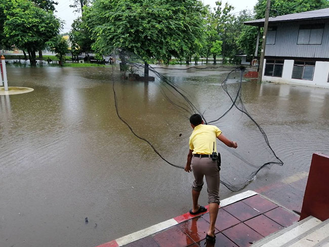 น้ำท่วมศรีสะเกษ