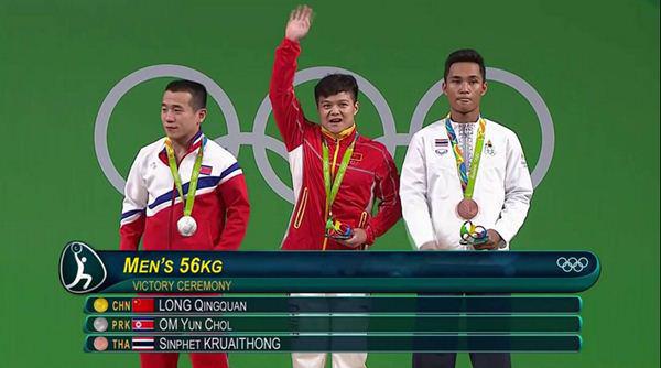 สินธุ์เพชร์ กรวยทอง ซิวเหรียญทองแดงโอลิมปิก ยกน้ำหนัก 56 กก.