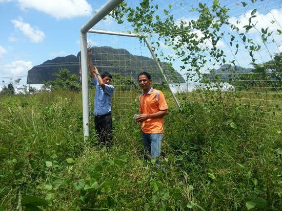 แชร์ว่อน ภาพสนามกีฬาระดับตำบล ถูกปล่อยรกร้าง สูญเปล่างบสร้างกว่า 12 ล้าน