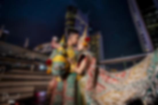 พรีเวดดิ้งเหมือนจะดี คอนเซ็ปต์ทศกัณฐ์รักนางสีดา คนติงเหมือนลูกเป็นเมียพ่อ