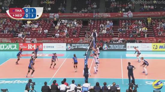 เริ่มแล้ว วอลเลย์บอลหญิงไทย vs เนเธอร์แลนด์ รอบคัดเลือกโอลิมปิก 2016