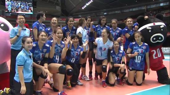 เฮดัง ๆ !! วอลเลย์หญิงไทย ตบชนะ เกาหลีใต้ 3-2 เซต รอบคัดเลือกโอลิมปิก