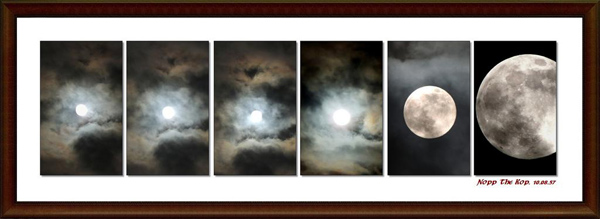 Super Full Moon จาก อ.เมือง จ.กาญจนบุรี  