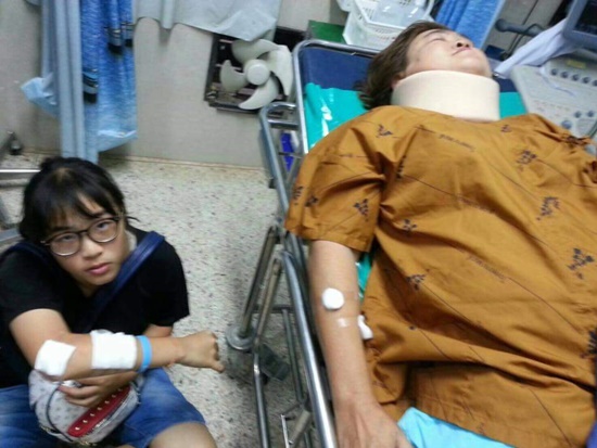 ขับรถปาด