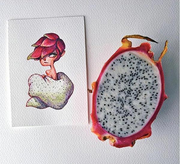 ศิลปะจากผลไม้