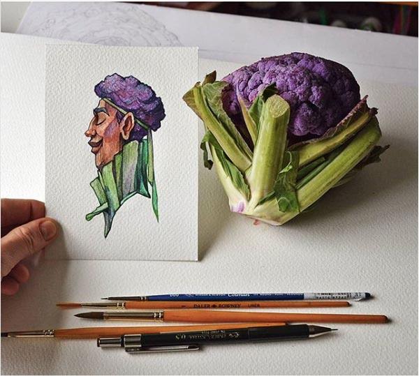 ศิลปะจากผลไม้