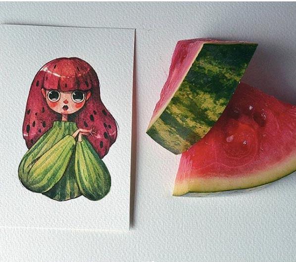 ศิลปะจากผลไม้