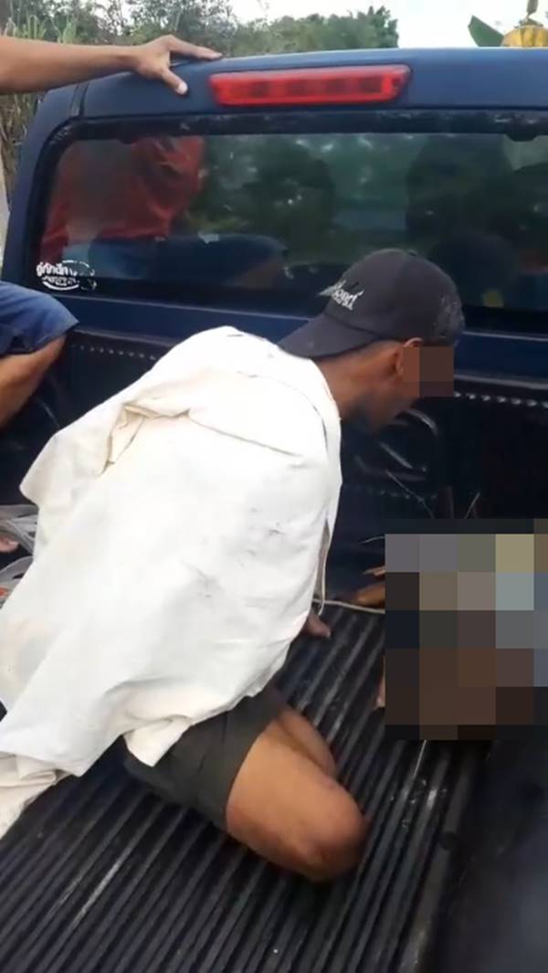 หนุ่มโดนจับน้ำท่อม