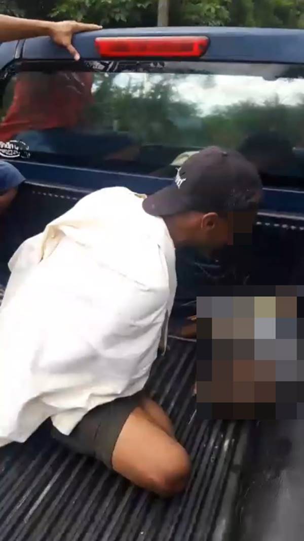 หนุ่มโดนจับน้ำท่อม