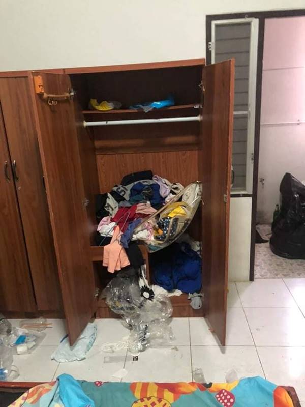 ห้องเช่าสกปรก