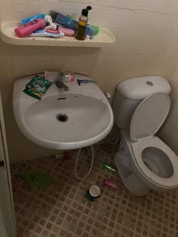 ห้องเช่าสกปรก