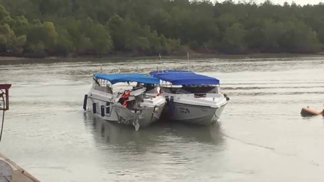 เรือสปีดโบ๊ทชนกัน