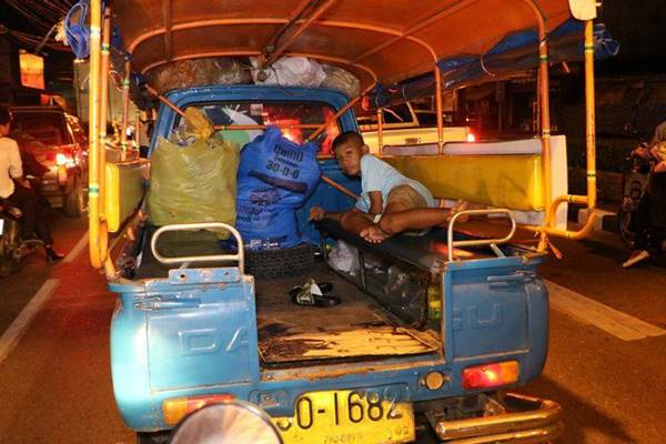 ลุงโรจน์ หลั่งน้ำตามีบ้านอยู่แล้ว