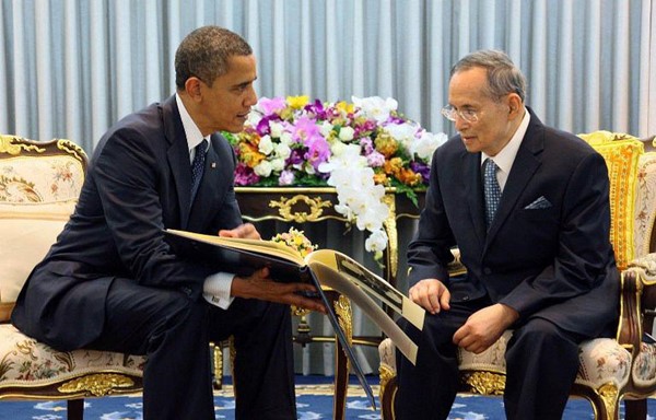 ประธานาธิบดีบารัค โอบามา แห่งสหรัฐฯ