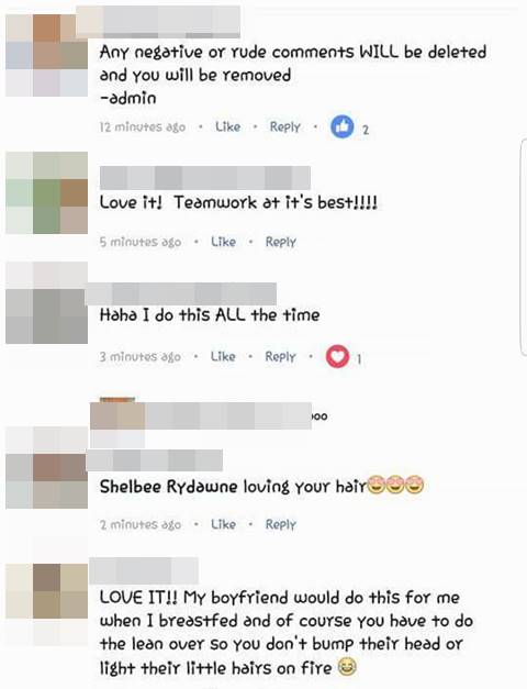  สาวโพสต์ภาพดูดปุ๊นขณะให้นมลูก