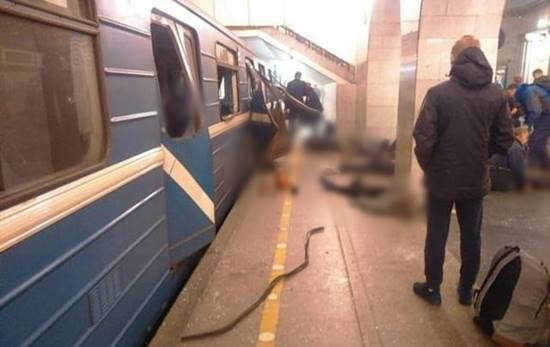 ระเบิดรถไฟใต้ดินเซนต์ปีเตอร์สเบิร์ก คาดมือวางระเบิดมาจากคีร์กีซสถาน