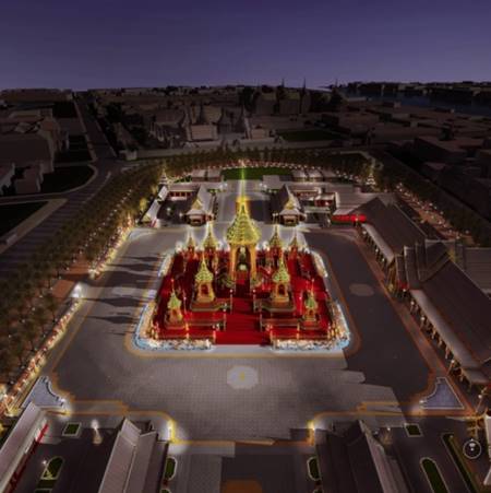 พระเมรุมาศ รัชกาลที่ 9