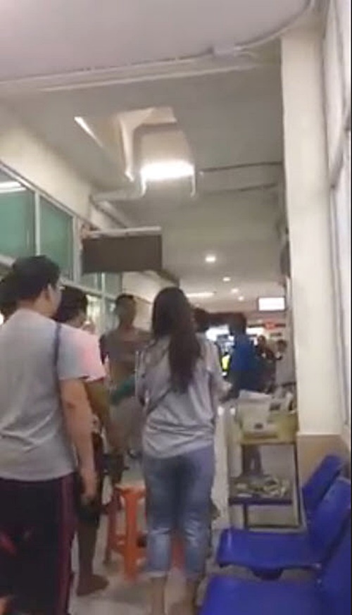 คลิปคนไข้ ด่ากราด ตบหน้าพยาบาล