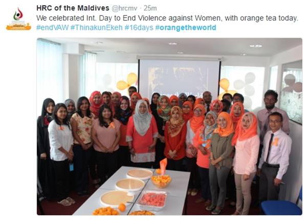 แคมเปญ Orange the world