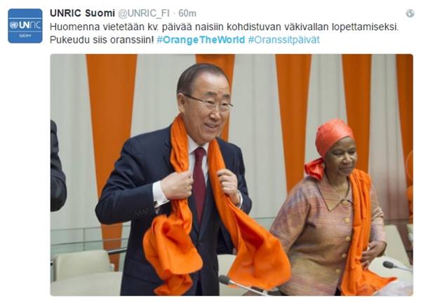 แคมเปญ Orange the world