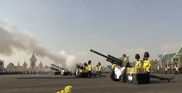 ไขข้อสงสัย การยิงสลุต พระราชพิธี กระสุนปืนใหญ่จะตกที่ไหน