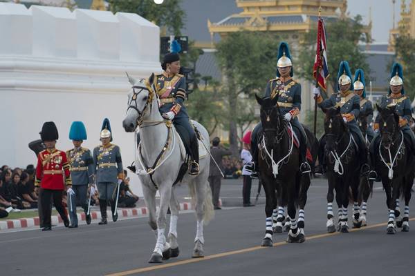 พระองค์หญิงสิริวัณณวรีฯ ทรงม้านำริ้วขบวนที่ 6 