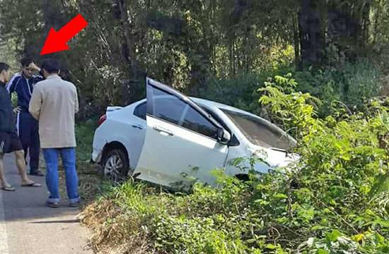 พบศพปลัดหนุ่ม อ.นาด้วง ถูกยิงขมับดับคารถ