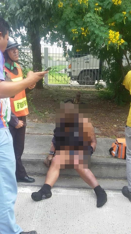 รถพ่วงระเบิดไฟลุก