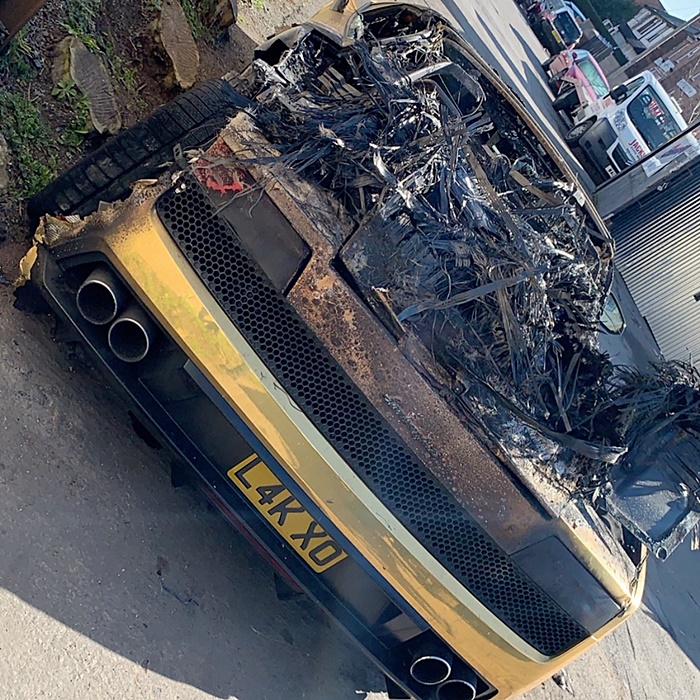 ไฟไหม้รถ