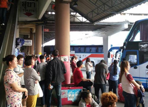 บขส. เผยตัวเลขคนเดินทางช่วงสงกรานต์ 4 วัน 6.1 แสนคน