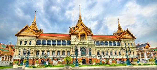 วางศิลาฤกษ์ พระที่นั่งจักรีมหาปราสาท