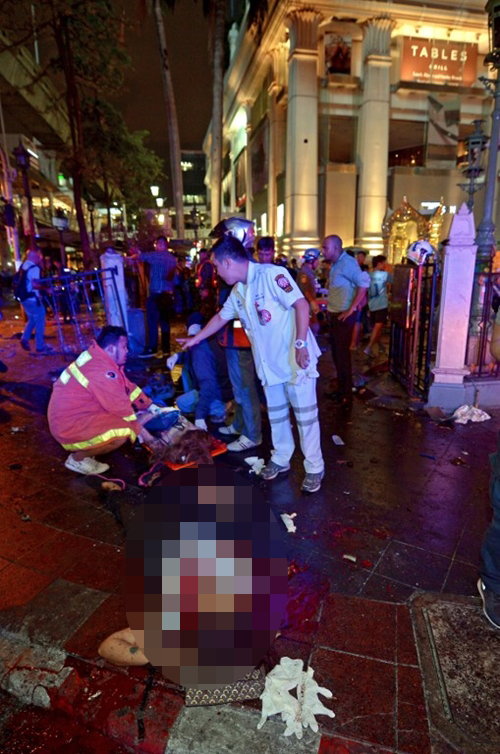 ประมวลภาพ ระเบิดราชประสงค์