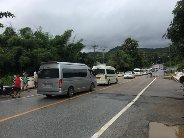  น้ำป่าทะลักท่วม อ.หางดง  