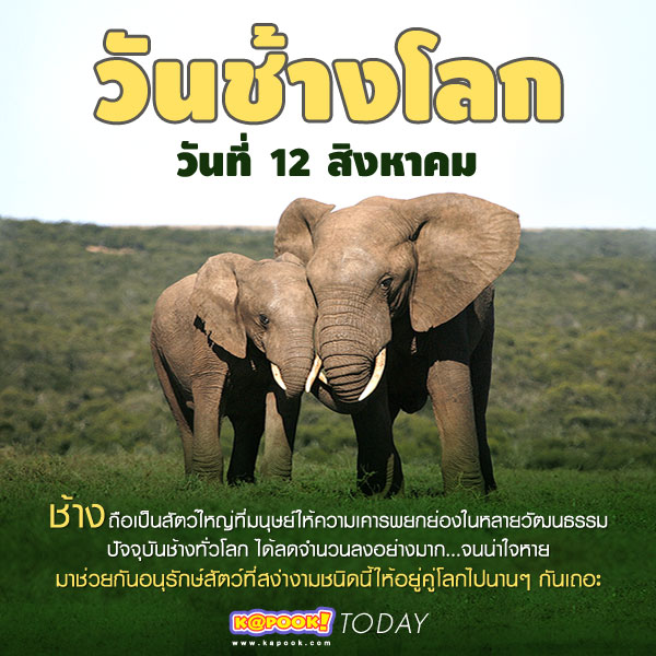 วันช้างโลก