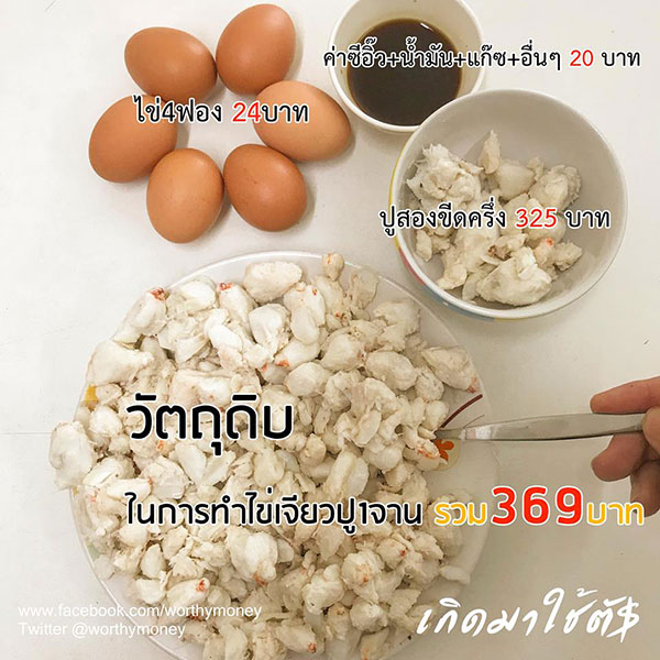 ดราม่า ไข่เจียวปูเจ๊ไฝ ทำเองได้ไม่ต้องซื้อ