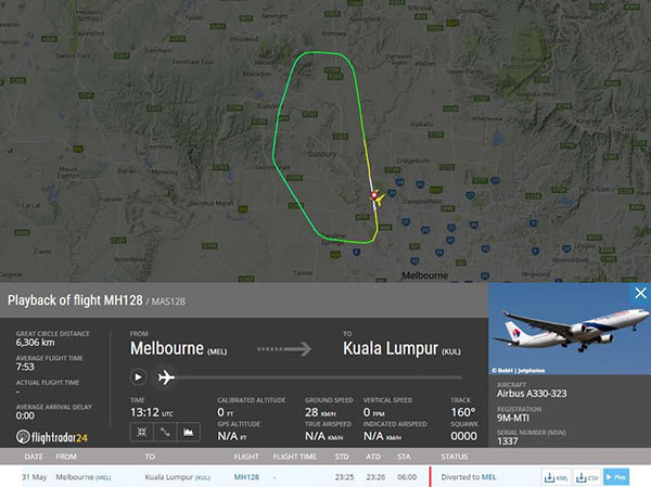 มาเลเซีย แอร์ไลน์ส ระทึก