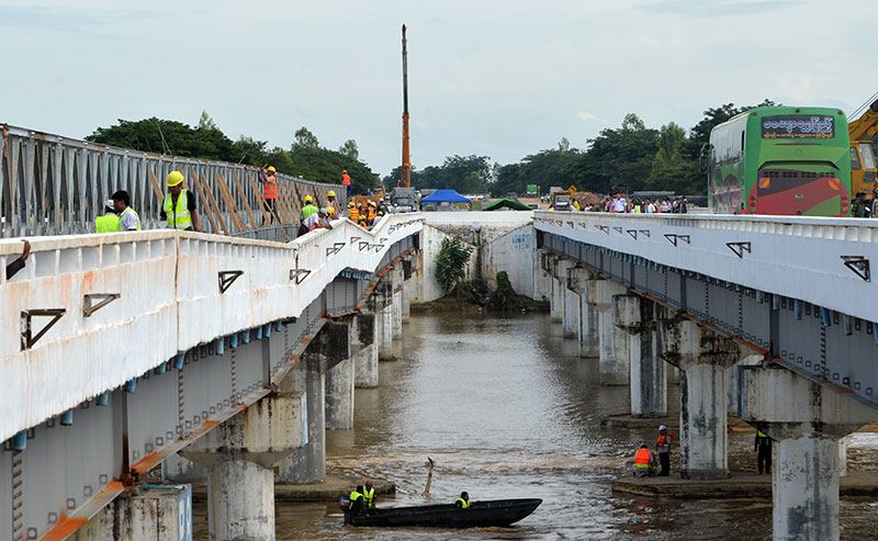 คืบเขื่อนพม่าแตก ดับ 1 ราย ท่วม 85 หมู่บ้าน