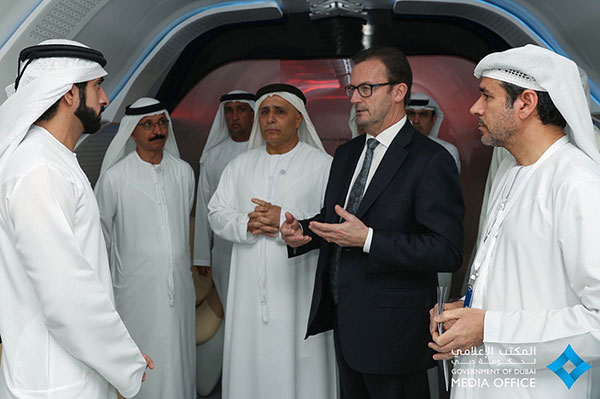 ดูไบเปิดตัว ไฮเปอร์ลูป ระบบขนส่งแห่งอนาคต