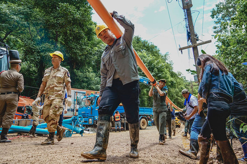 พล.อ. ประยุทธ์ จันทร์โอชา ขอบคุณทุกฝ่าย ช่วยค้นหา 13 ชีวิตติดถ้ำหลวง