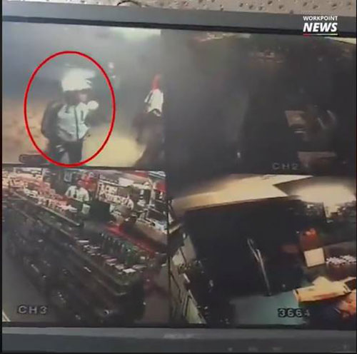 แก๊งโจ๋ควงไม้เบสบอล-สปาต้า บุกปล้นครีมเซเว่น รุมกระทืบพนักงาน